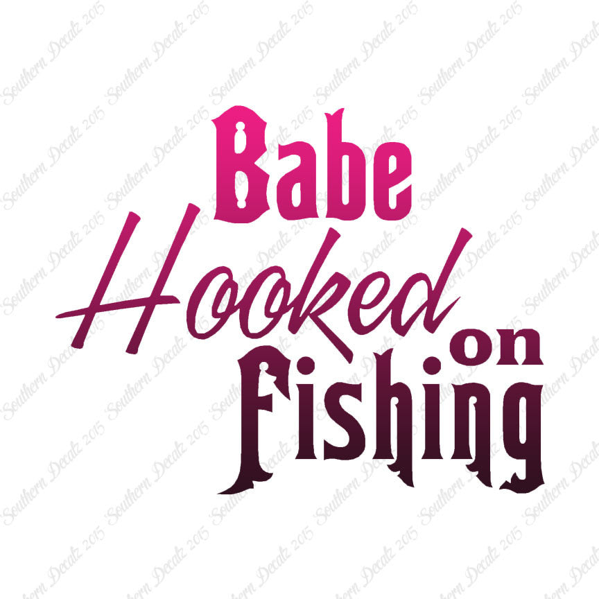 Babe Hooked On Fishing