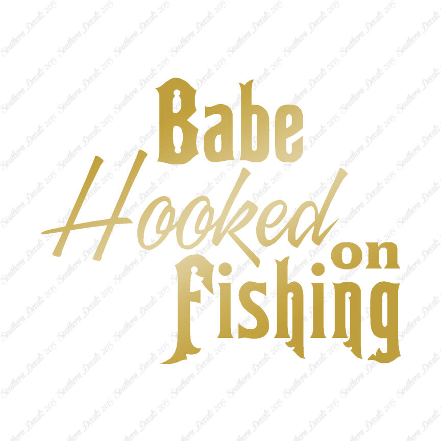 Babe Hooked On Fishing