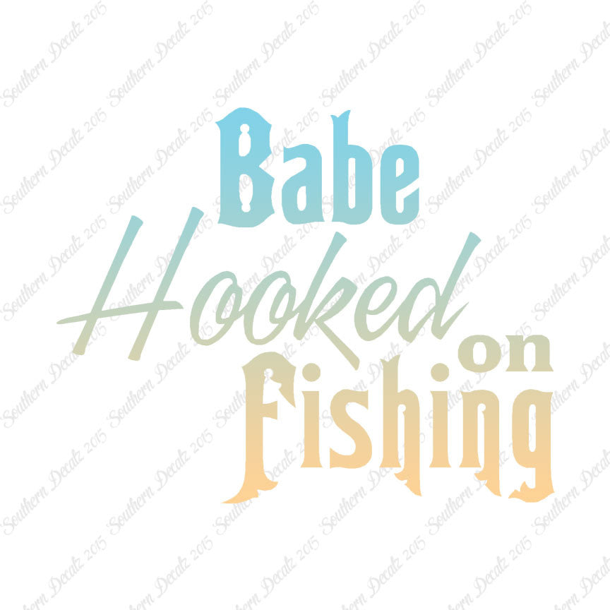 Babe Hooked On Fishing