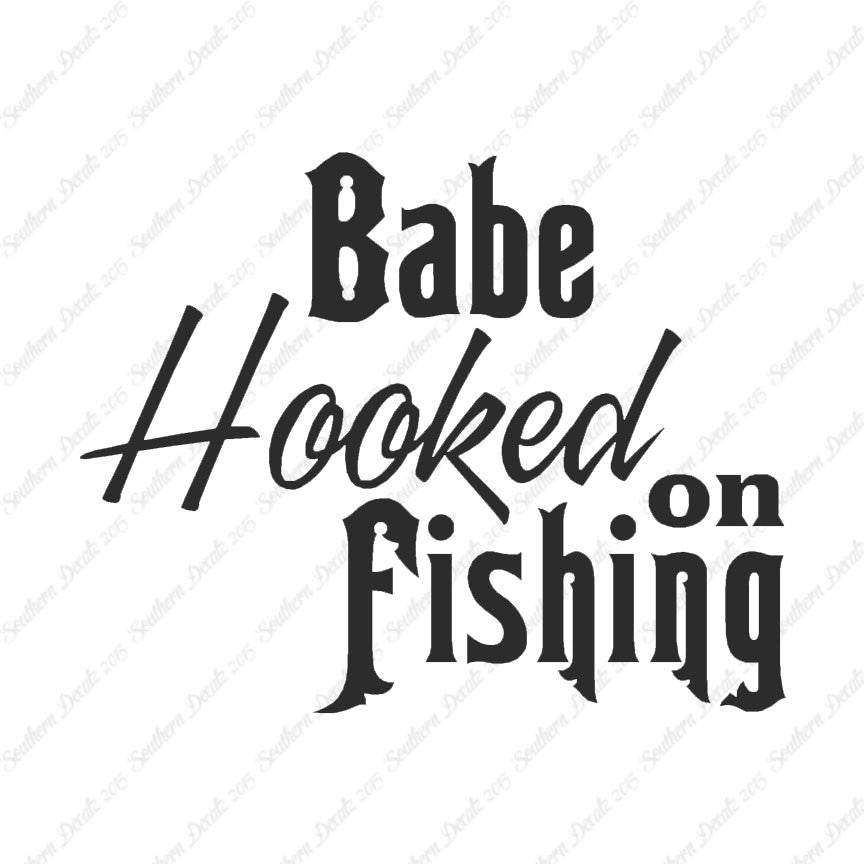 Babe Hooked On Fishing