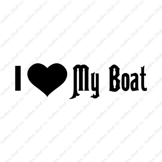I Love My Boat