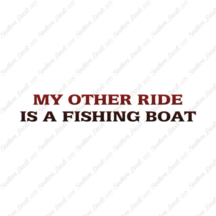Other Ride Fishing Boat