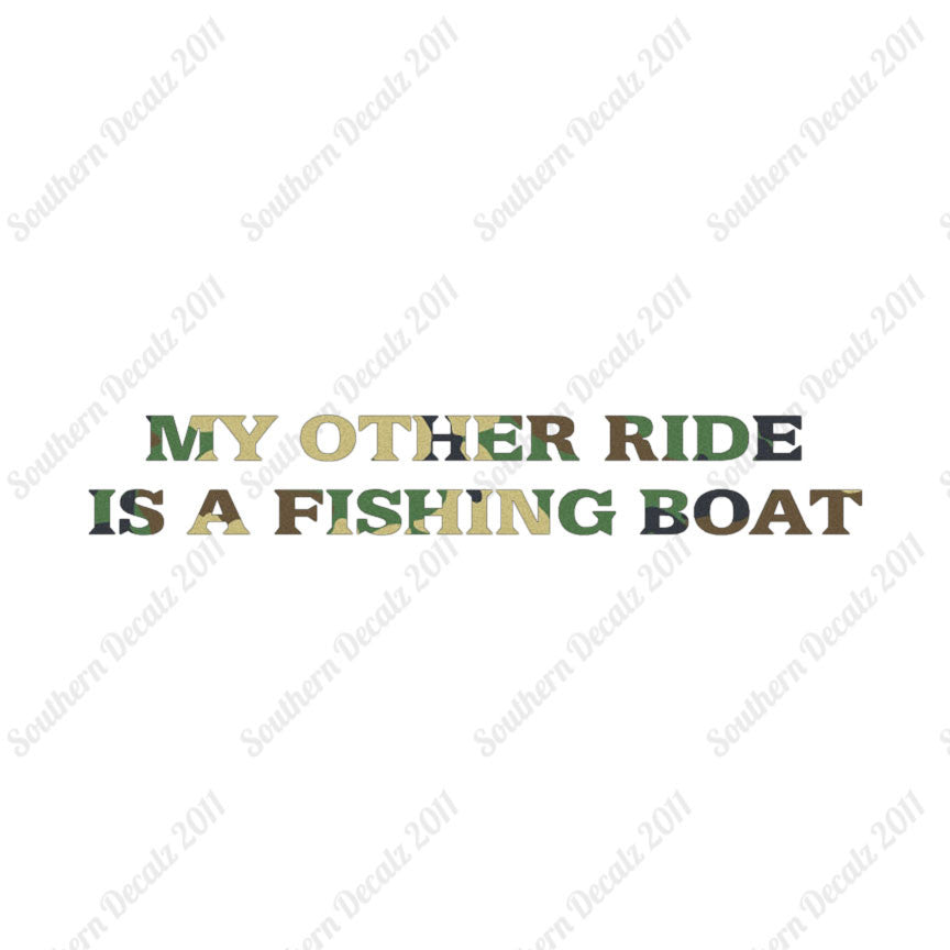 Other Ride Fishing Boat