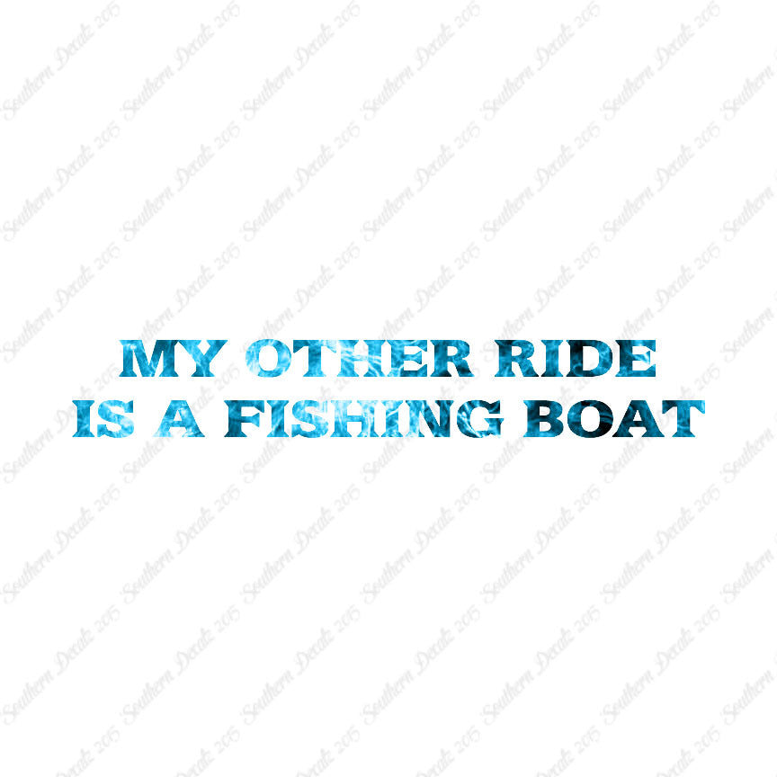 Other Ride Fishing Boat