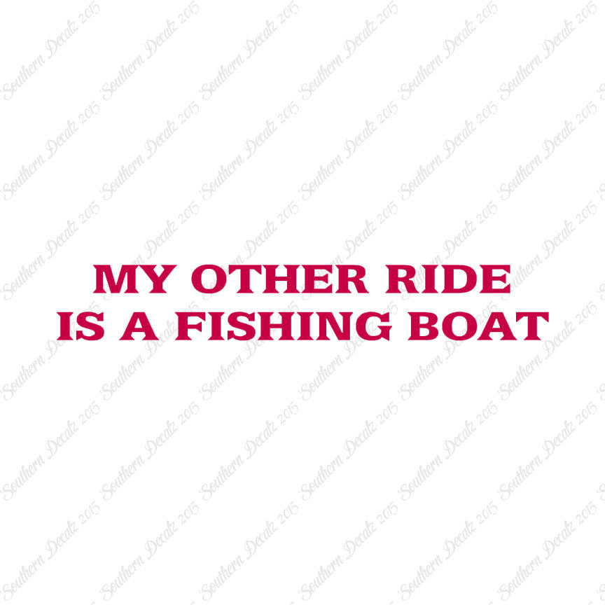 Other Ride Fishing Boat