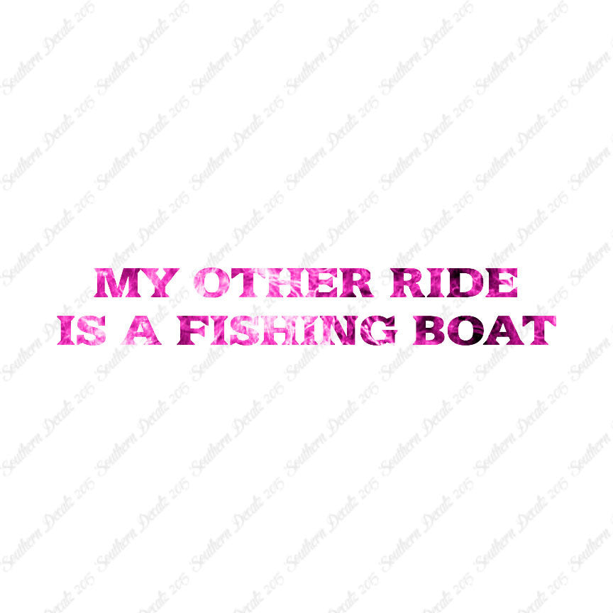 Other Ride Fishing Boat