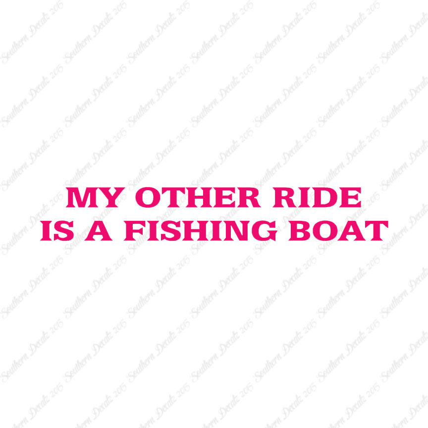 Other Ride Fishing Boat
