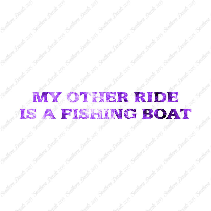 Other Ride Fishing Boat