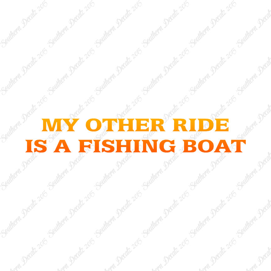 Other Ride Fishing Boat