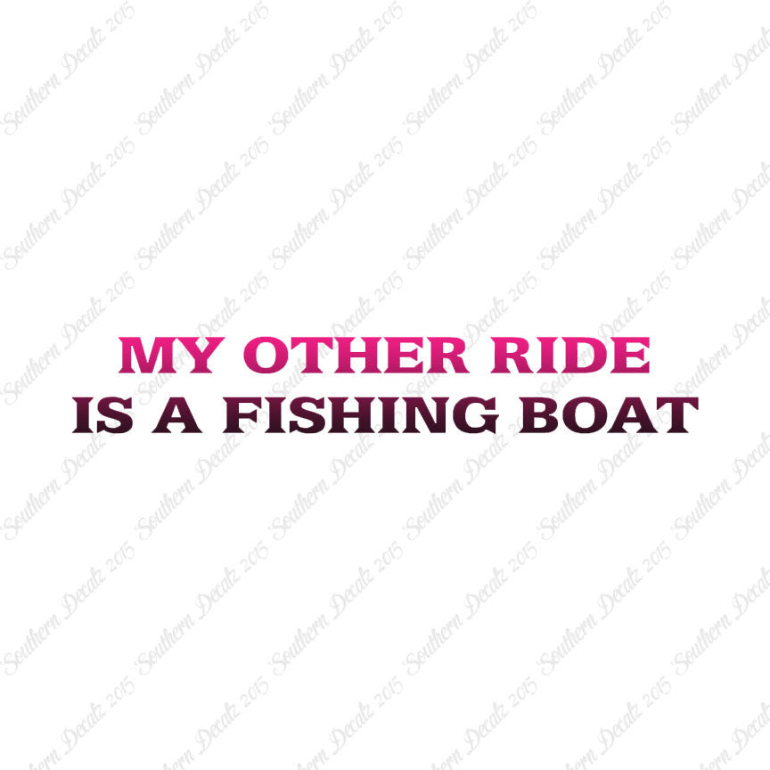 Other Ride Fishing Boat