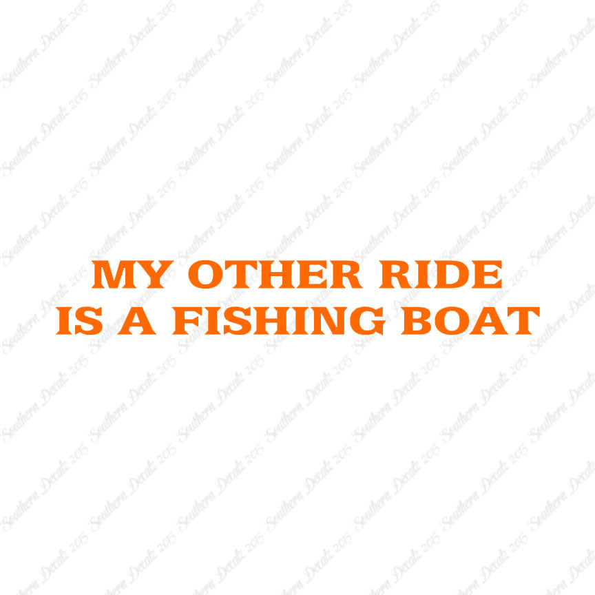 Other Ride Fishing Boat