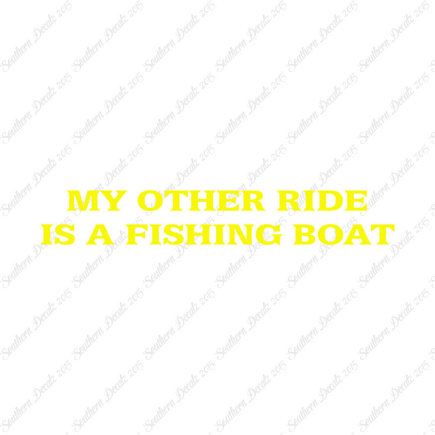 Other Ride Fishing Boat