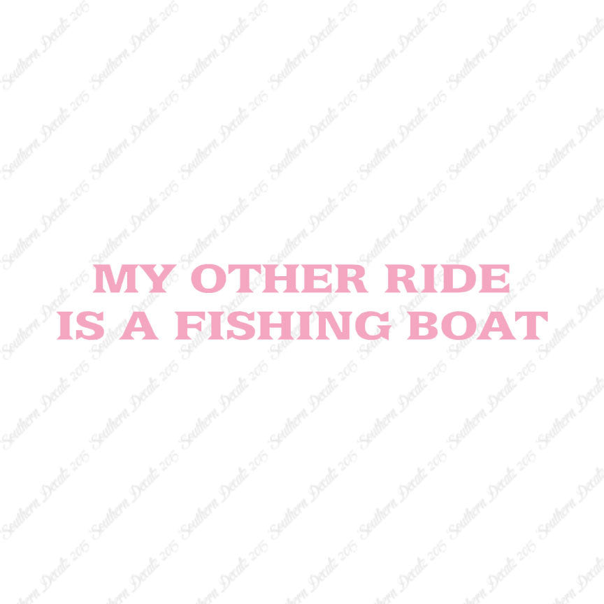 Other Ride Fishing Boat