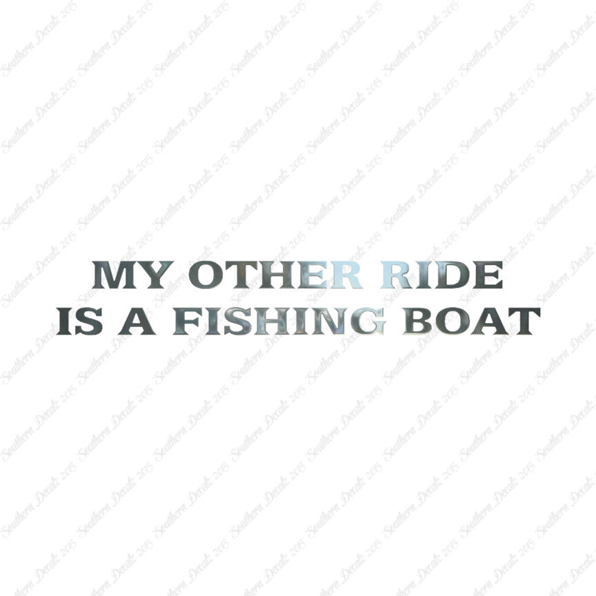 Other Ride Fishing Boat