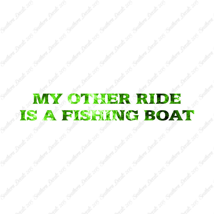 Other Ride Fishing Boat