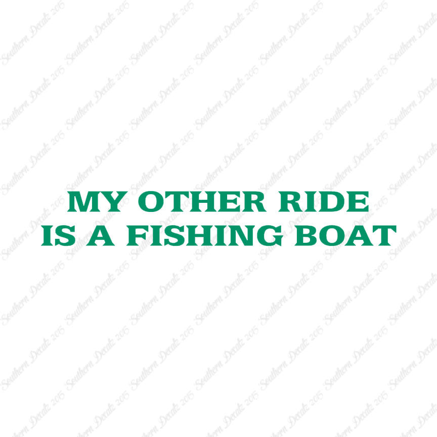 Other Ride Fishing Boat