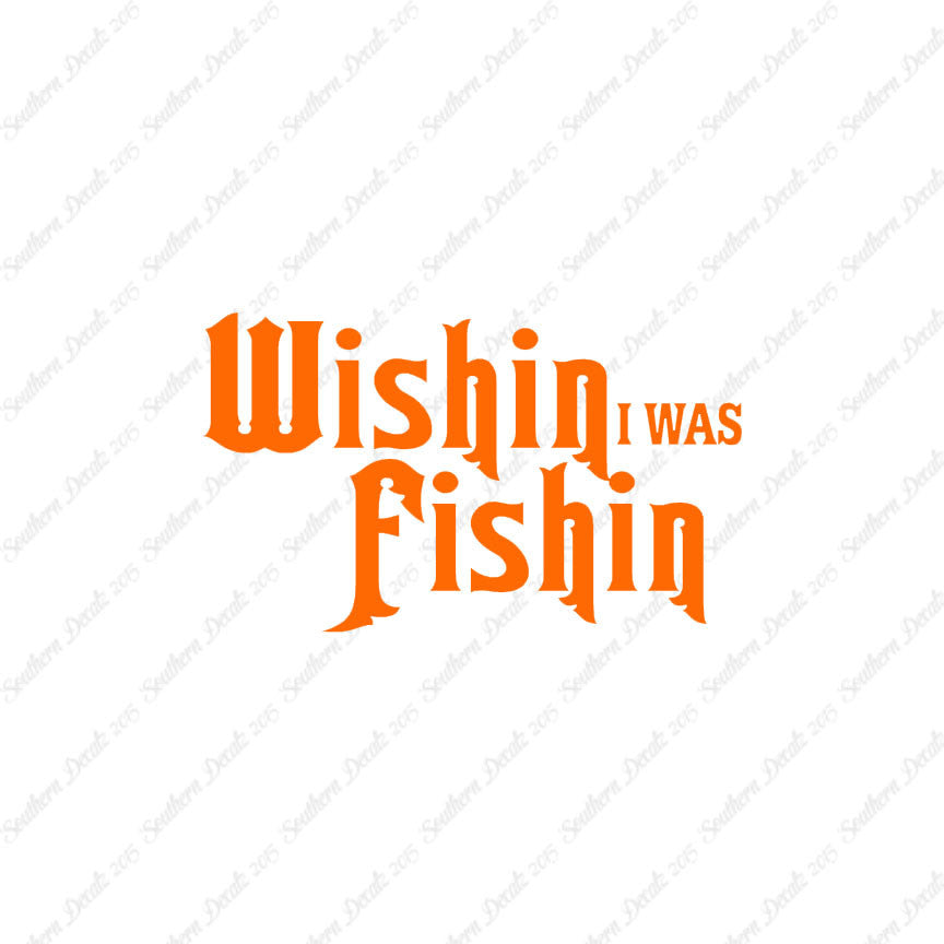 Wishing I Was Fishing
