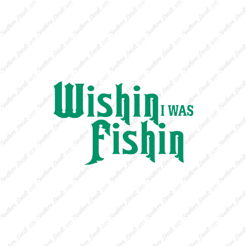 Wishing I Was Fishing
