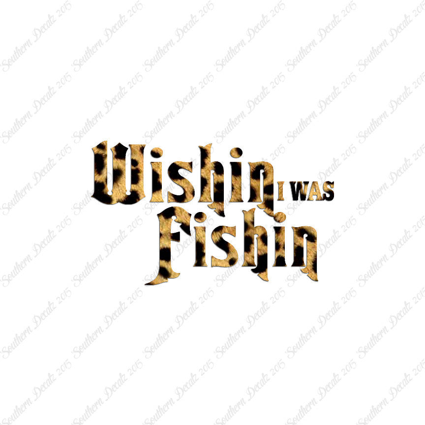 Wishing I Was Fishing