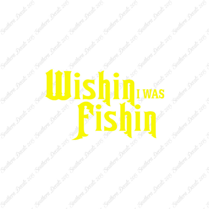 Wishing I Was Fishing