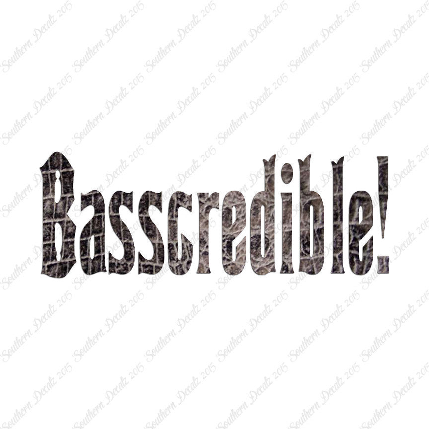 Bass credible Fishing