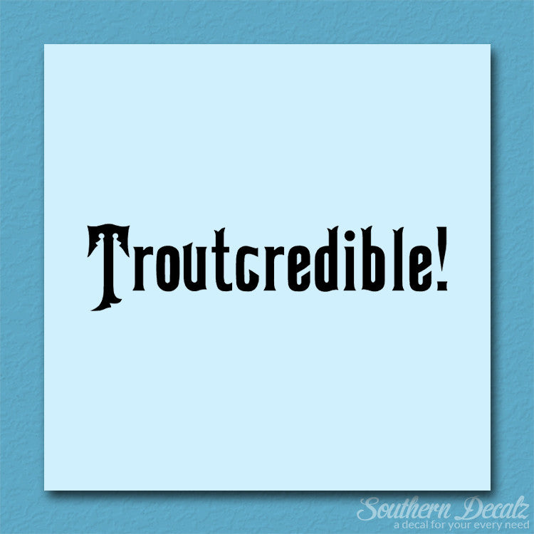 Trout credible Fishing
