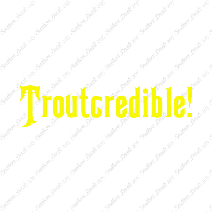 Trout credible Fishing