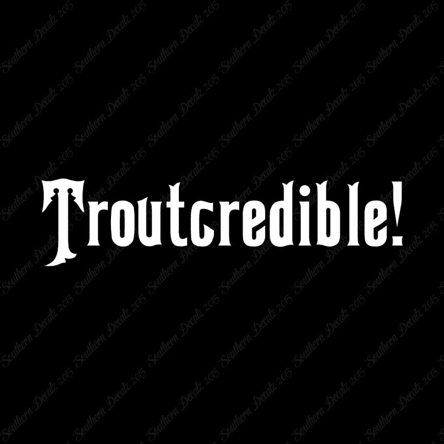 Trout credible Fishing