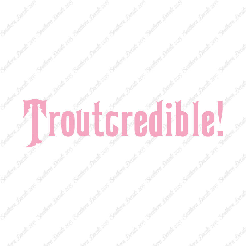 Trout credible Fishing