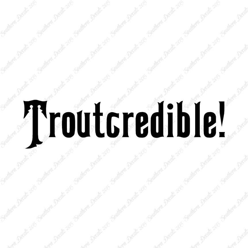 Trout credible Fishing