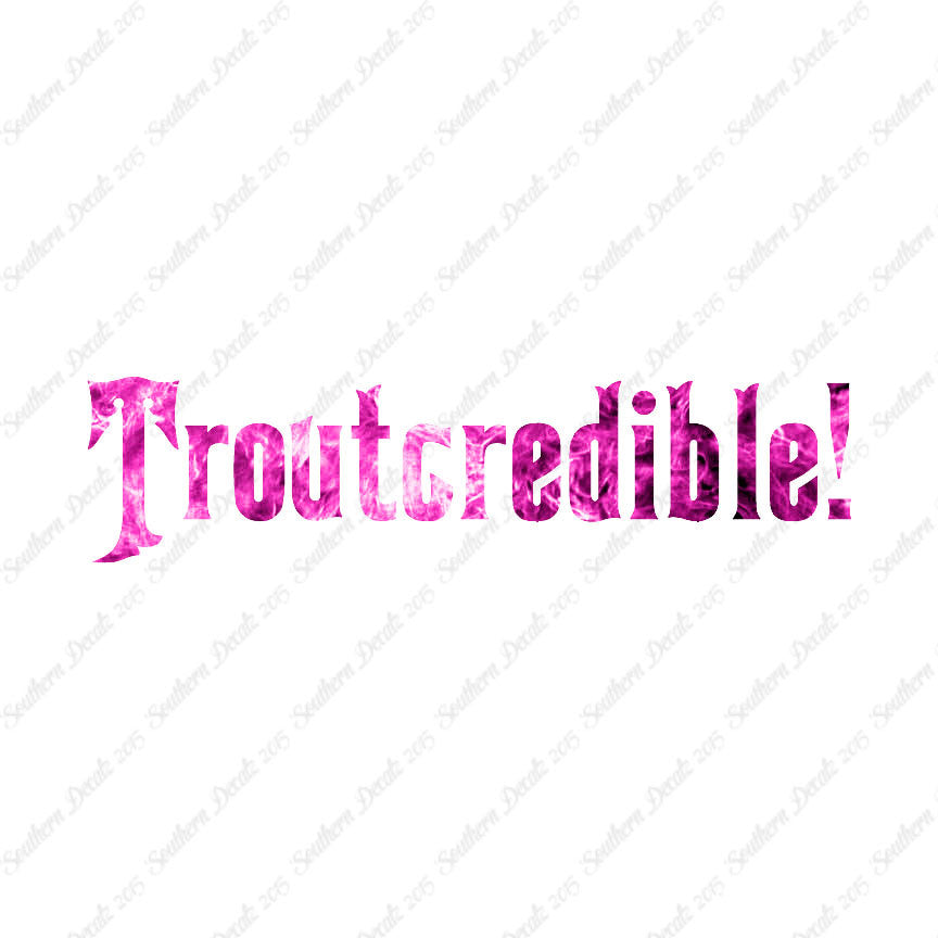 Trout credible Fishing