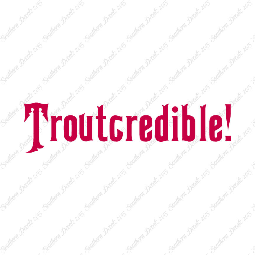 Trout credible Fishing