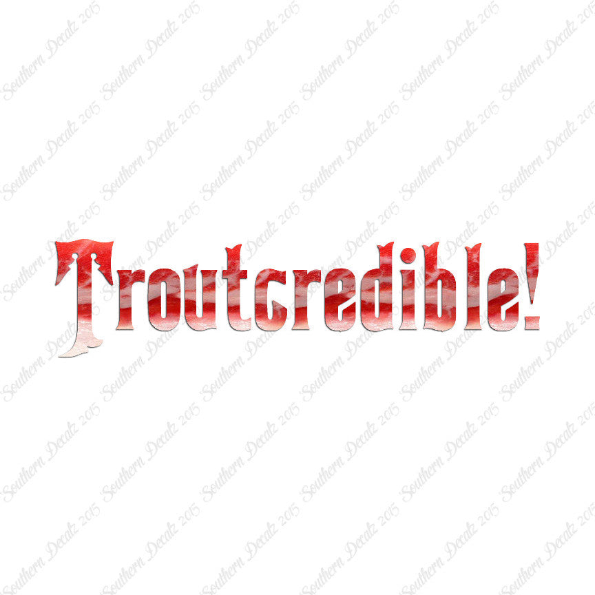 Trout credible Fishing