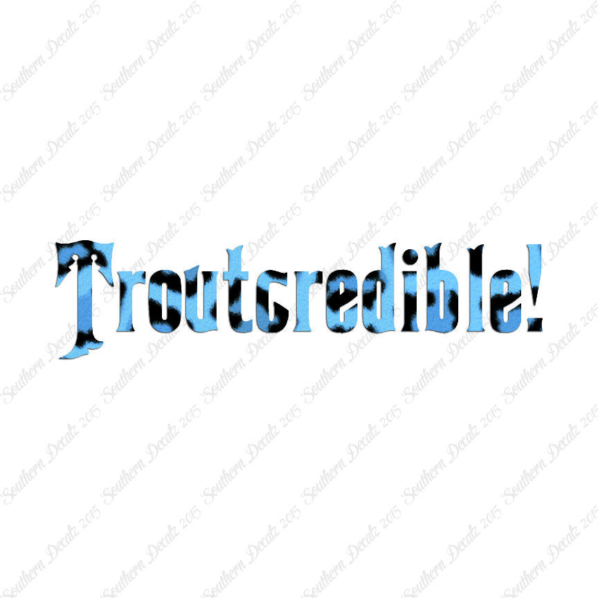 Trout credible Fishing