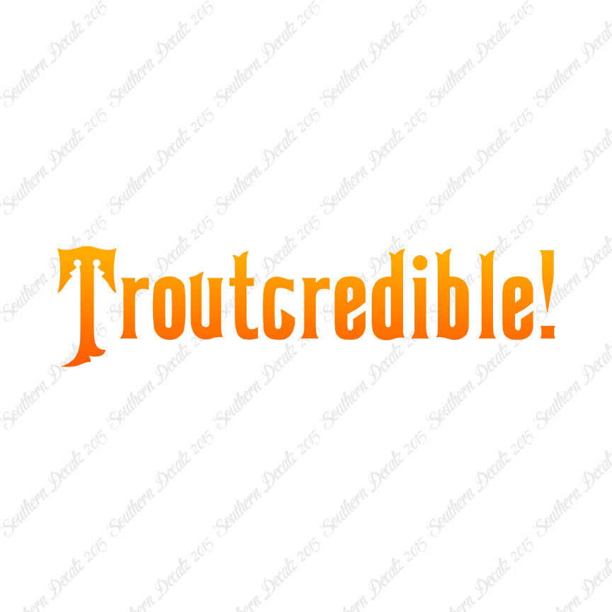 Trout credible Fishing