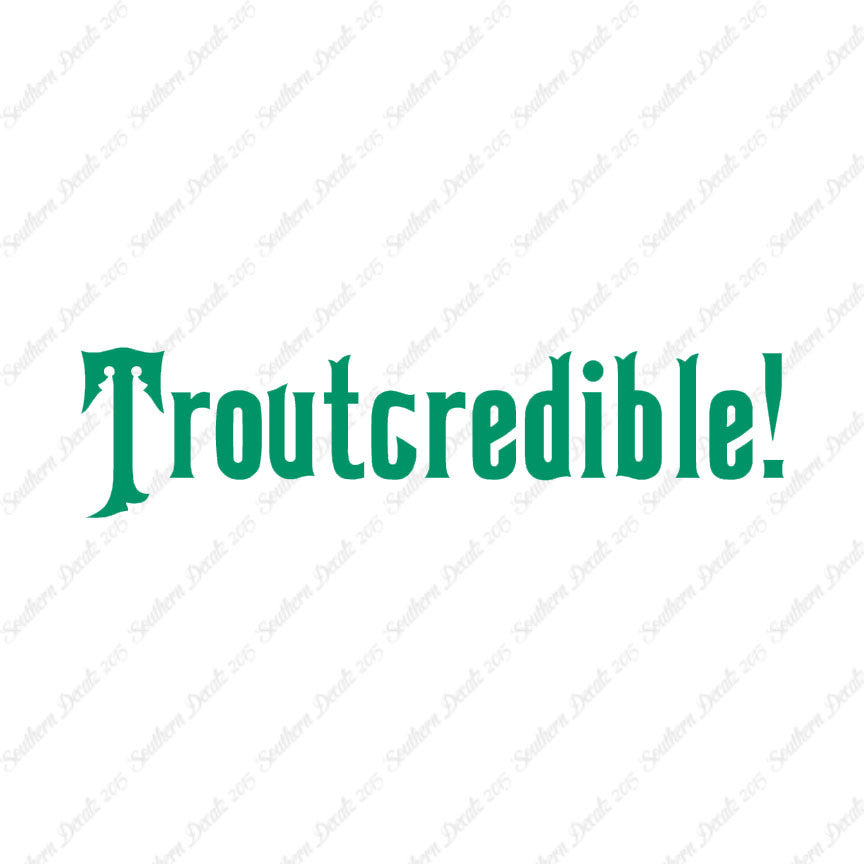 Trout credible Fishing