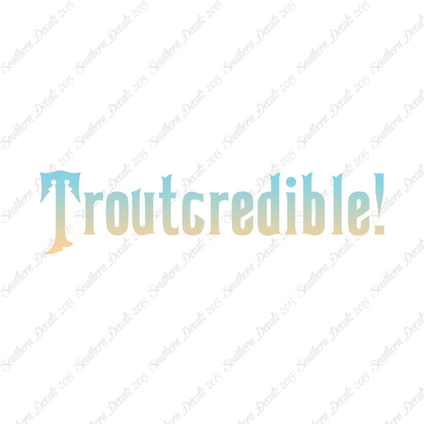 Trout credible Fishing