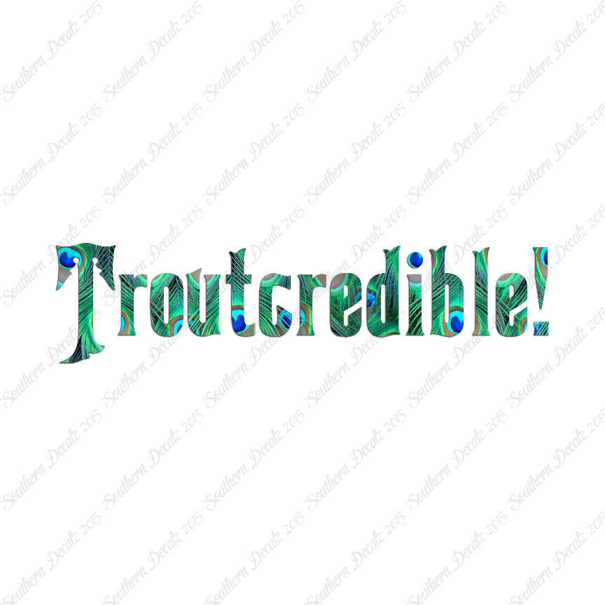 Trout credible Fishing