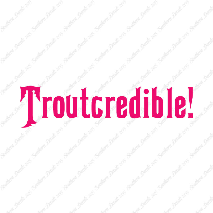 Trout credible Fishing