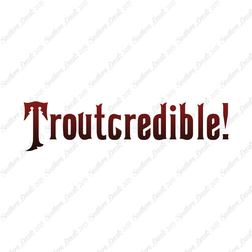 Trout credible Fishing