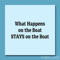 What Happens On The Boat