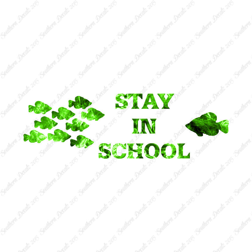 Stay In School Fish