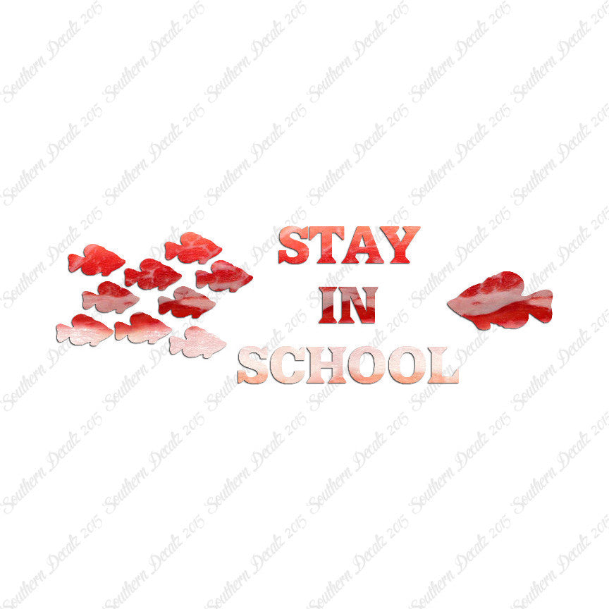Stay In School Fish