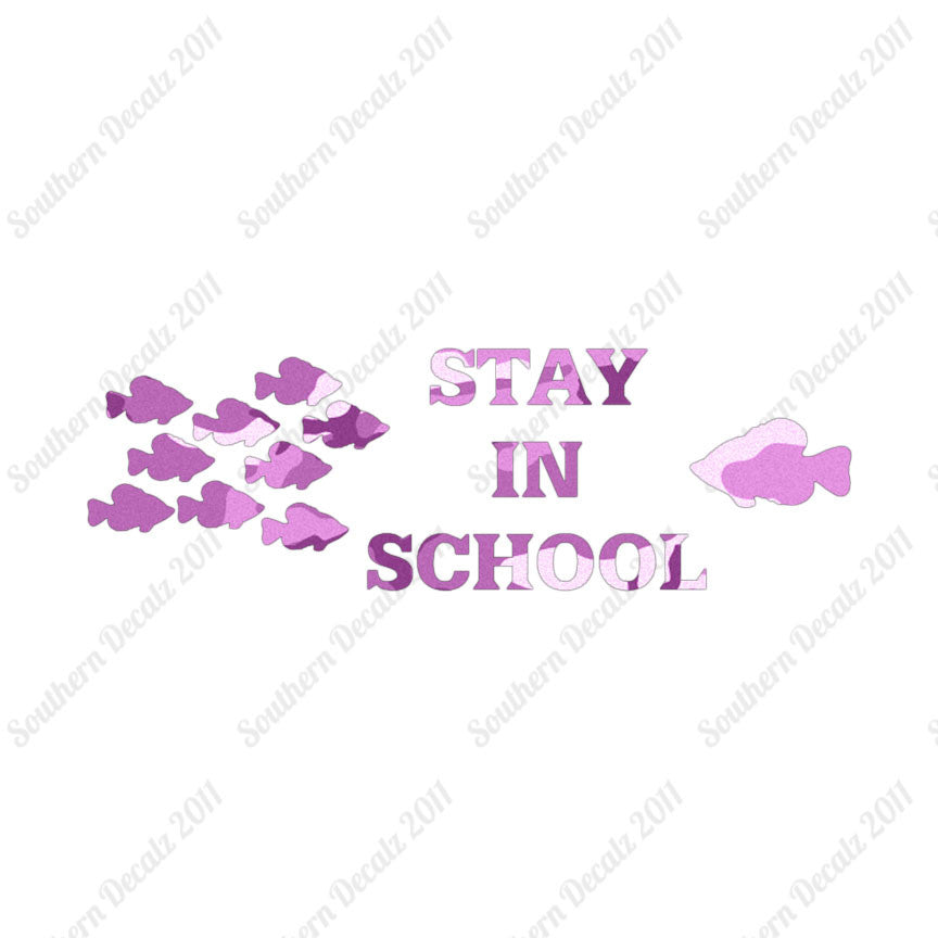 Stay In School Fish