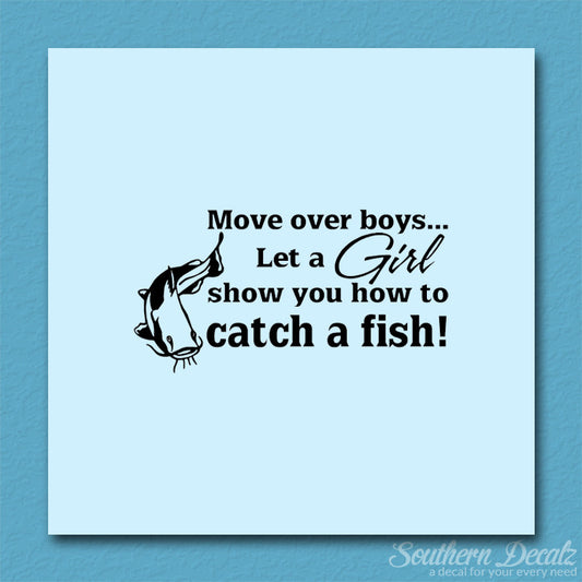 Move Over Boys Girls Show How To Fish