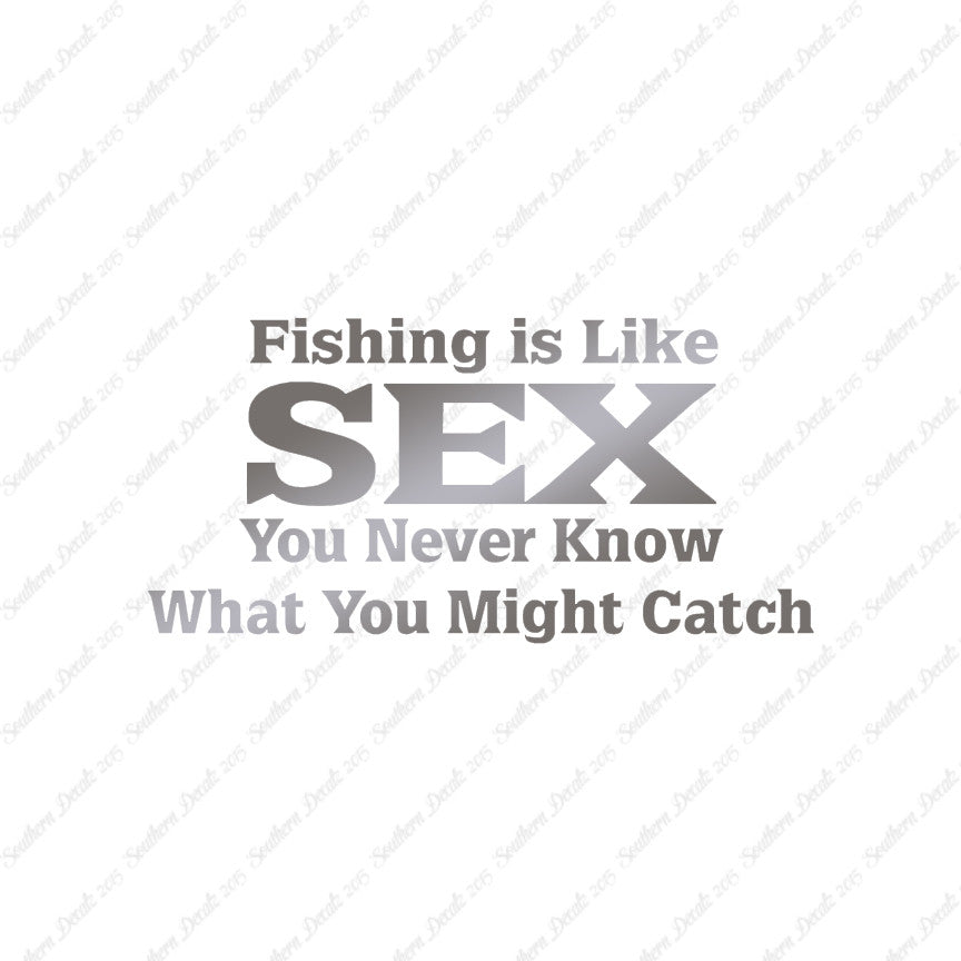 Fishing Like Sex STD