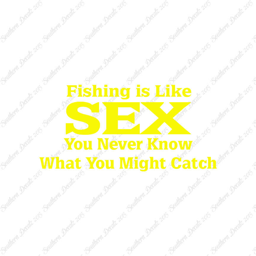 Fishing Like Sex STD