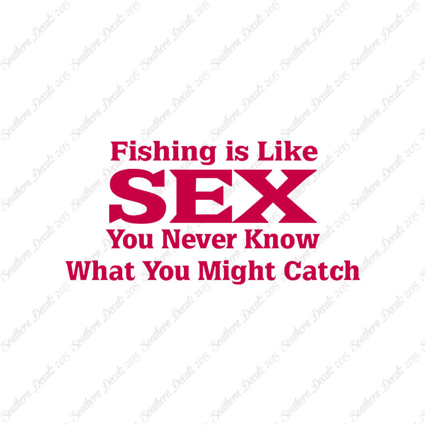 Fishing Like Sex STD