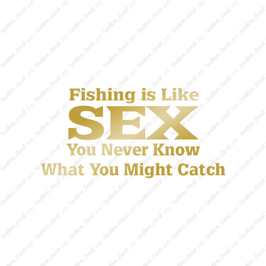 Fishing Like Sex STD