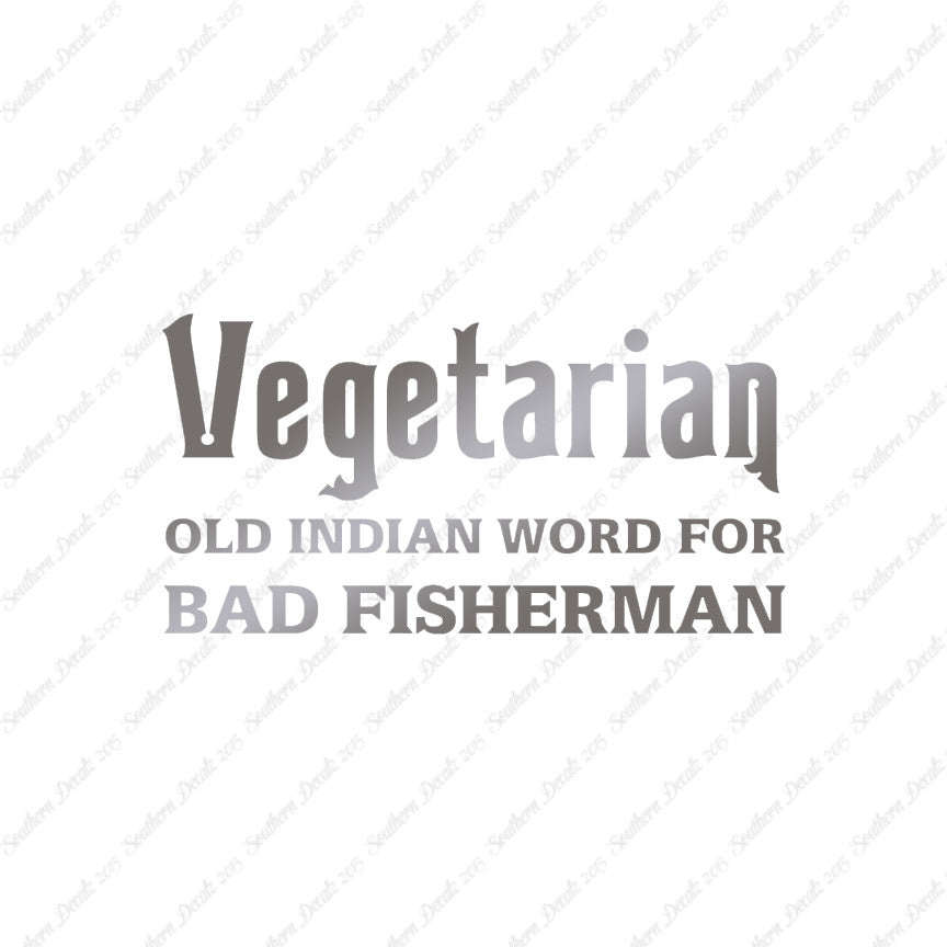 Vegetarian Bad Fisherman